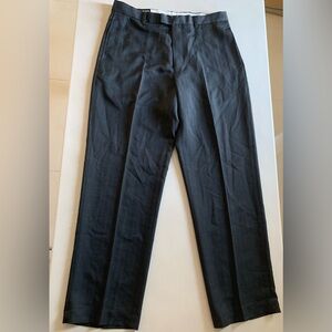 MICHAEL BRANDON Dark Gray Trouser Pin Stripe Pants 36x32